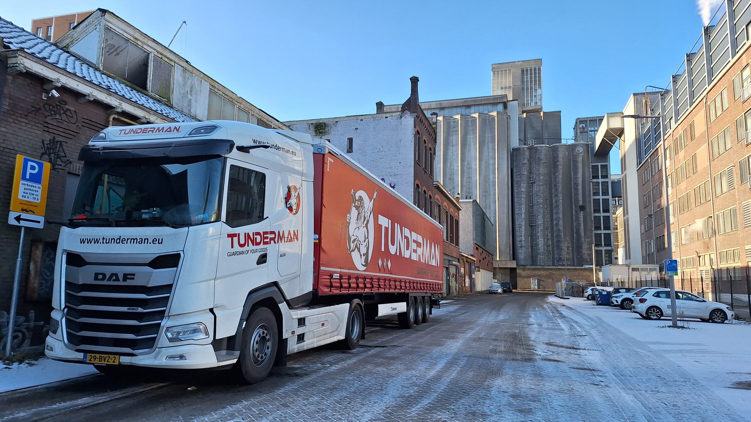 Tunderman Truck in Industrial Area